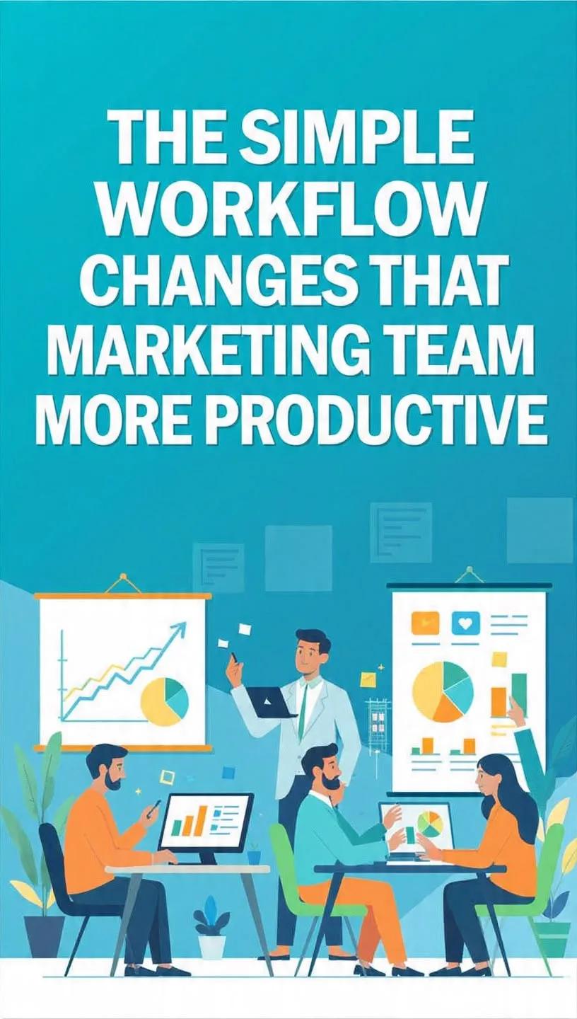 The Simple Workflow Changes That Made Our Marketing Team More Productive